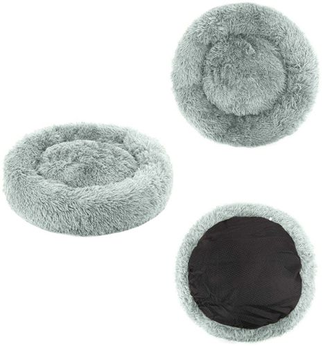 Legowisko pluszowe S 40cm - jasnoszare na Arena.pl