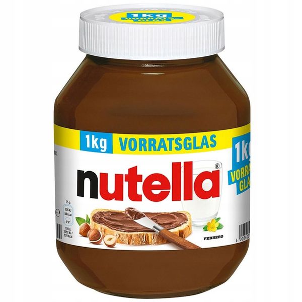 Krem Czekoladowy Ferrero Nutella 1kg DE zdjęcie 1