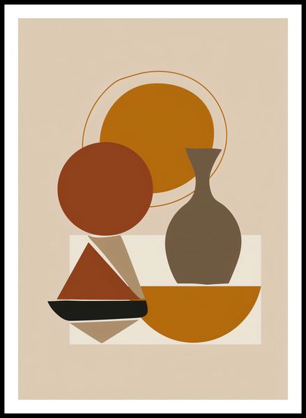 Plakat 59,4x84,1cm Geometryczna Utrata zdjęcie 3