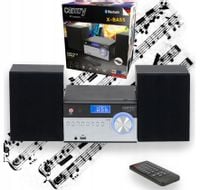 Wieża Radio Cd Usb Aux Bluetooth Pilot X-Bass 28W