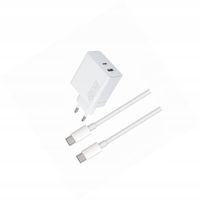 Szybka ładowarka 45W z długim kablem 2m 2 wejścia do Xiaomi Mi 11