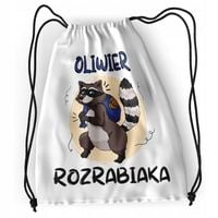 Plecak Sportowy Szkolny Dla Oliwiera Syna Dziecka Z Nadrukiem Ze Zdjęciem