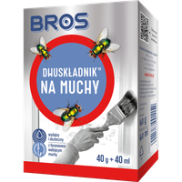 BROS Dwuskładnik Preparat na Muchy Silny Środek do Malowania Proszek 15 min
