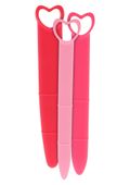 silicone vaginal dilators 3pcs pink