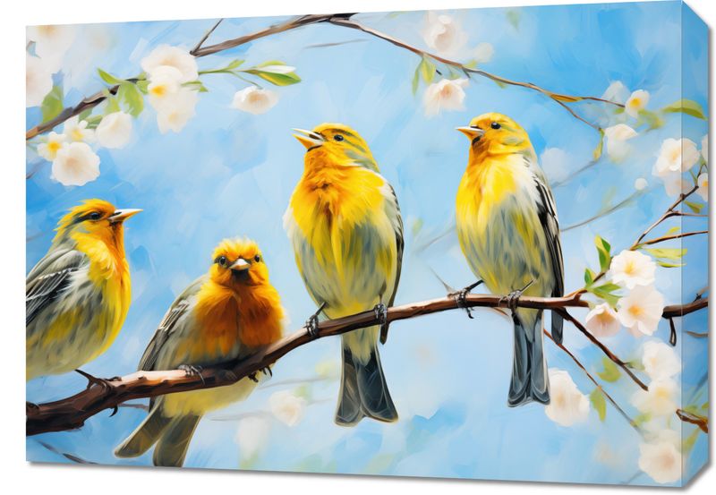 Obraz 70x50cm Wiosenne Pogwizdy zdjęcie 1
