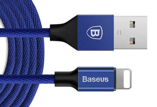 BASEUS USB lightning Długi kabel iPhone iPad 180cm - Niebieski na Arena.pl