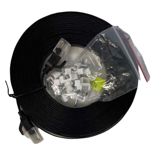 kabel sieciowy lan ethernet cat7 płaski 5m na Arena.pl