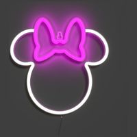 neon yellowpop disney mini minnie ears