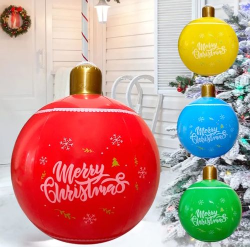 ŚWIECĄCA DMUCHANA BOMBKA DO OGRODU 60cm 16xPROGRAM na Arena.pl