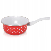 Rondelek EMALIOWANY garnek do gotowania tradycyjny gaz indukcję 16 cm 950ml