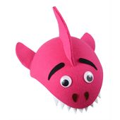 czapka rekin różowy baby mały shark morze