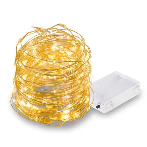 Lampki choinkowe druciki 100 LED 10 metrów na Arena.pl