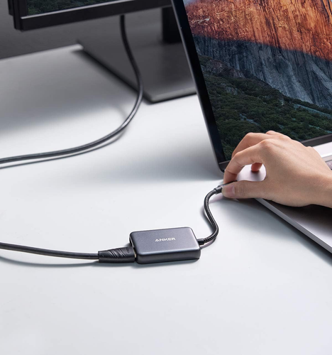 Anker USB C Do Dual HDMI Adapter 4K Do MacBook Laptop Tablet na Arena.pl