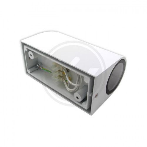 OPRAWA LUNA GU10 BIAŁA DUO 2X35W ALUMINIUM IP44 na Arena.pl