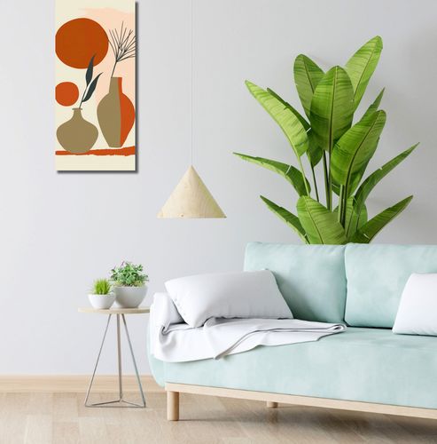 Obraz 30x70cm Wazy w Czerwieni na Arena.pl