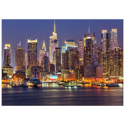 Obraz Płótno 70X50 Manhattan At Night na Arena.pl