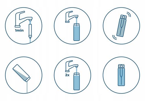 Butelka filtrująca Wessper ActiveMax Clarti 0,68l beżowa + 1x Filtr na Arena.pl