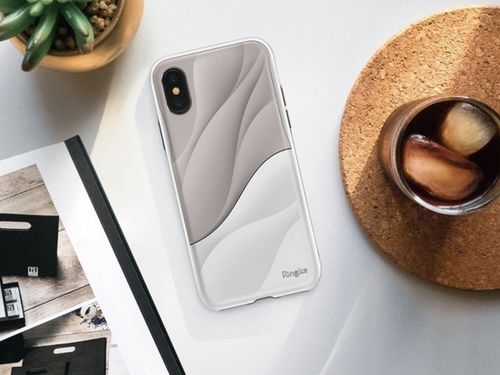 Etui Ringke Wave Apple iPhone X XS Gray White na Arena.pl