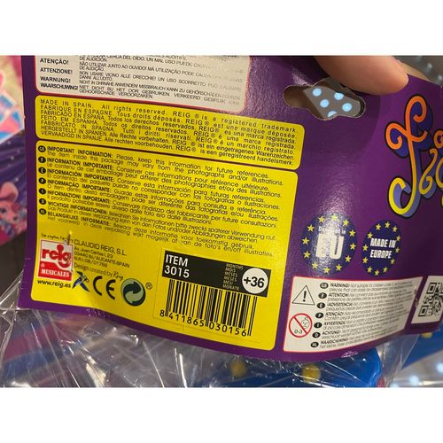 Gitara Dziecięca Reig Party 4 Liny Niebieski Biały na Arena.pl