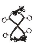 scandal over the bed cross black