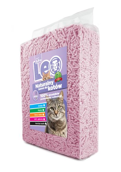 Żwirek dla kotów  Leo Lawendowy Tofu zdjęcie 2