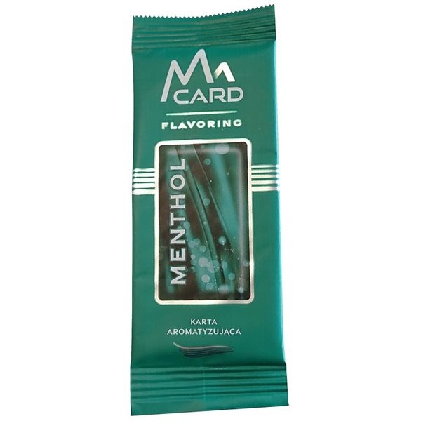 25 x Karta Aromatyzująca Mcard Menthol Strong zdjęcie 2