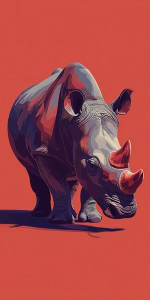 Plakat 50x100cm Marszujący Gigant zdjęcie 1