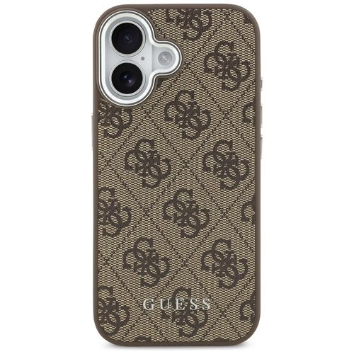 Etui Guess 4G Classic Logo MagSafe do iPhone 17 brązowy na Arena.pl