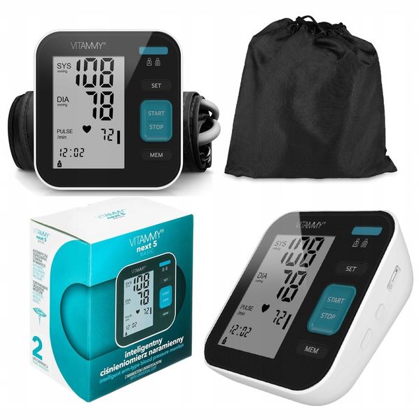 CIŚNIENIOMIERZ NARAMIENNY NEXT 5 BASIC ARYTMIA USB zdjęcie 2