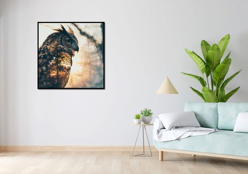 Plakat 90x90cm Sowi Duch na Arena.pl