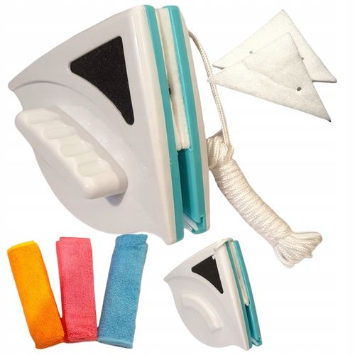 MYJKA DO MYCIA OKIEN MAGNETYCZNA 5-12MM DWUSTRONNA ZESTAW na Arena.pl