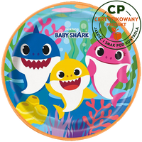 Opłatek na tort Baby Shark