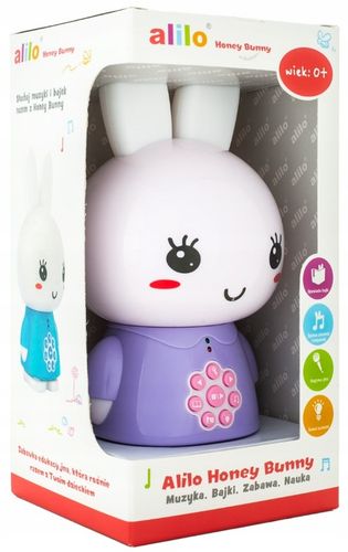 ALILO HONEY BUNNY KRÓLICZEK INTERAKTYWNY MP3 PIOSENKI BAJKI LAMPKA na Arena.pl
