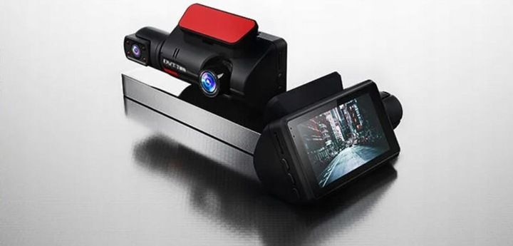 WIDEOREJESTRATOR KAMERA SAMOCHODOWA REJESTRATOR JAZDY HD DWA OBIEKTYWY zdjęcie 3