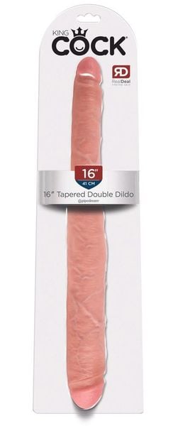 Kc 16" Tapered Double Dildo Li zdjęcie 1