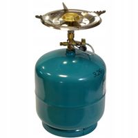 BUTLA turystyczna GAZOWA 3 kg + PALNIK duży 22 cm