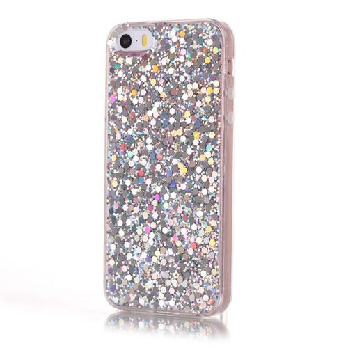 CASE ETUI CEKINY SREBRNY IPHONE X na Arena.pl