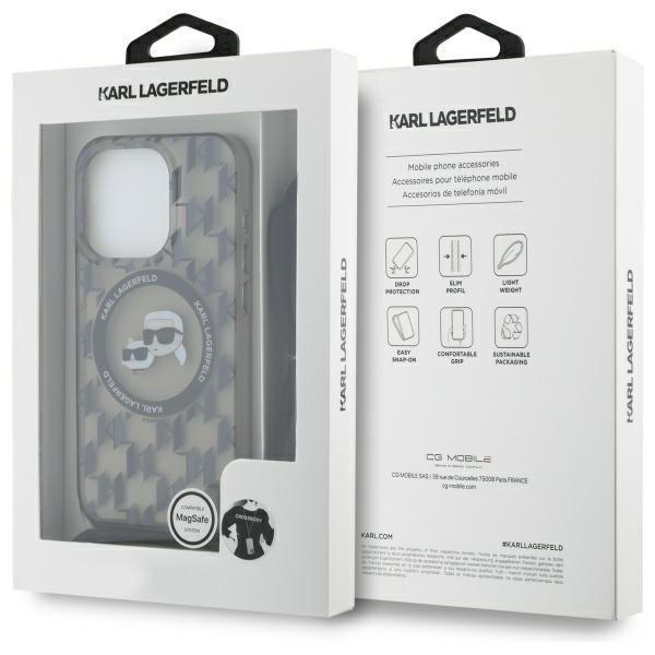 Etui Karl Lagerfeld do iPhone 16 Pro, Czarny, MagSafe zdjęcie 7