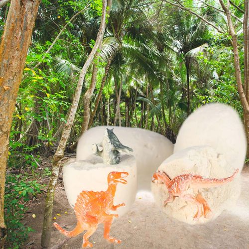 DLA DZIECI   ODKRYJ 12 JAJEK Z DINOZAURAMI na Arena.pl