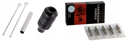 Komplet Zestaw Maszynki Tatuażu rotacyjna Full set na Arena.pl