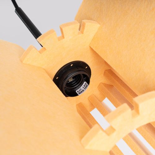 Lampa wisząca MULA 45 żółta na Arena.pl