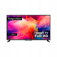 2 x Telewizor 40'' Kruger&Matz FHD SMART TV VIDAA 3xHDMI USB DVB-T2 H.265 H