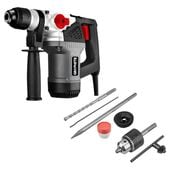 młot udarowy obrotowy sds+ 900w, udar 4j   walizka - t 58g860