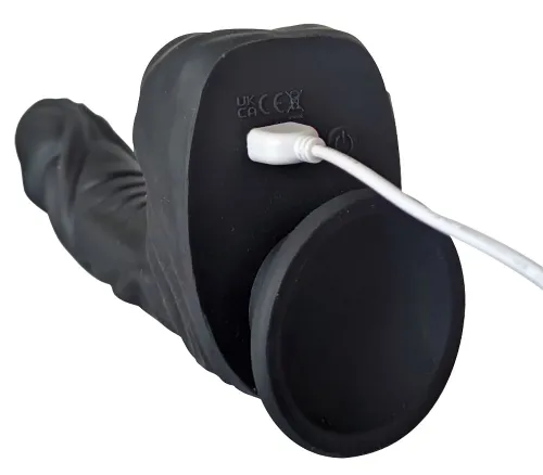 naked addiction rotating & thrusting 23cm - silikonowy model z pilotem na Arena.pl