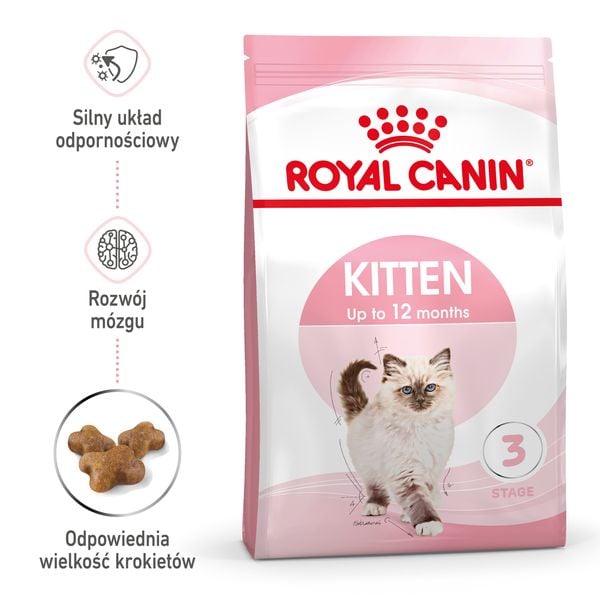 ROYAL CANIN Kitten 4kg zdjęcie 1