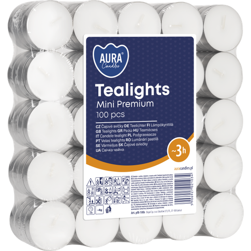 Podgrzewacze BISPOL Aura pf8-100s ~3h 100 sztuk na Arena.pl