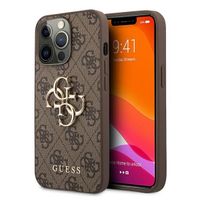 Guess GUHCP13X4GMGBR iPhone 13 Pro Max 6,7" brązowy/brown hardcase 4G Big