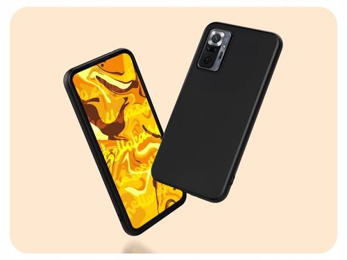 Etui do Xiaomi Redmi Note 10 Pro / Redmi Note 10 Pro Max (Czarne) + SZKŁO na Arena.pl