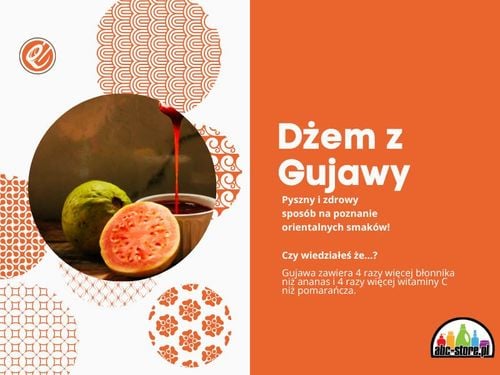 Dżem konfitura z guava jam z gujawy z filipin do smarowania naleśników philippine 300g na Arena.pl