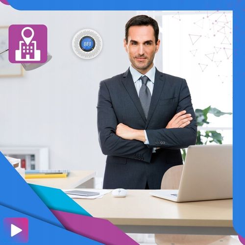 Czujnik Czadu Gazu Tlenku Węgla Z Wyświetlaczem LCD Czujka Sensor na Arena.pl